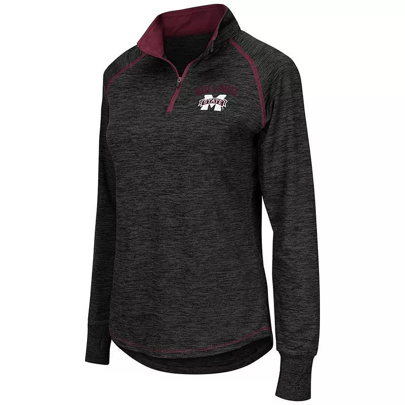 Womens Colosseum Minnesota Gophers Bikram Raglan Quarter-Zip Top Product Image