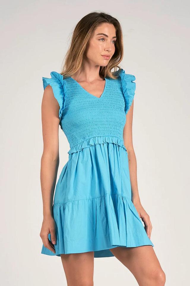 Ruffle Sleeve Dress Product Image