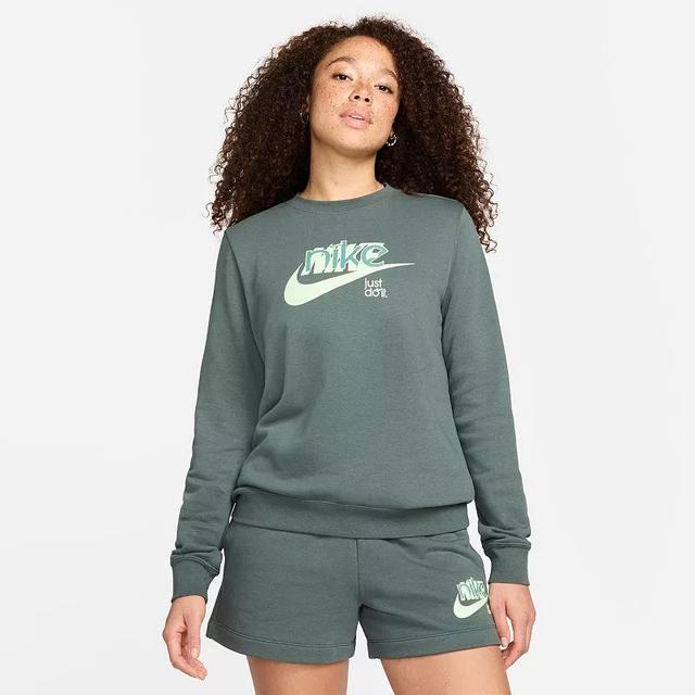 Womens Nike Sportswear Club Fleece Graphic Sweatshirt Product Image