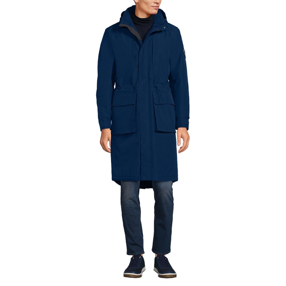 Lands End Mens Squall Waterproof Insulated Winter Stadium Coat Product Image