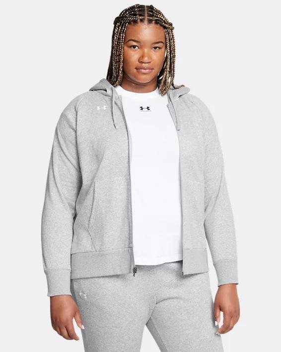 Womens UA Rival Fleece Full-Zip Hoodie Product Image