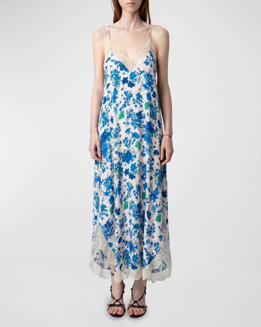 Garden Flowers Ristyl Crepe Slip Dress product image