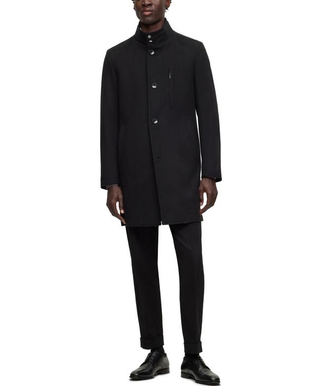 Boss by Hugo Boss Mens Slim-Fit Formal Coat Product Image