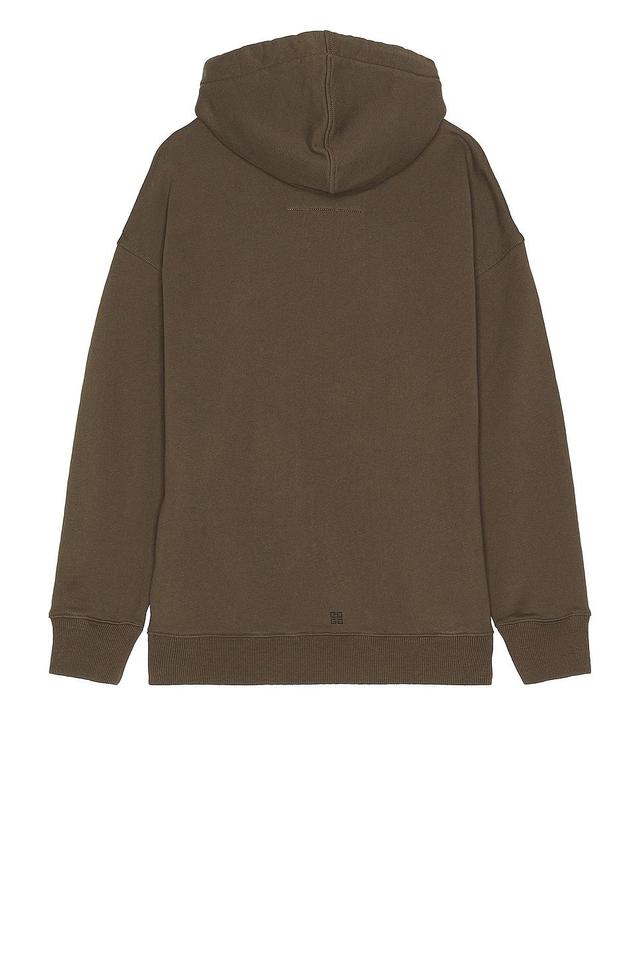 Givenchy Slim Fit Hoodie in Dark Green Product Image