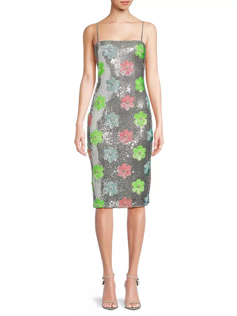 Sequined Midi-Dress Product Image