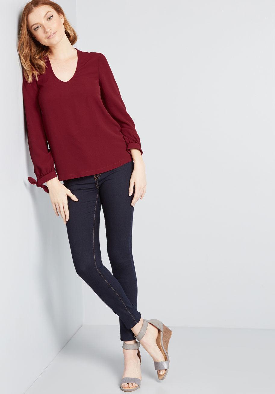 Ideal Discovery Long Sleeve Blouse Product Image