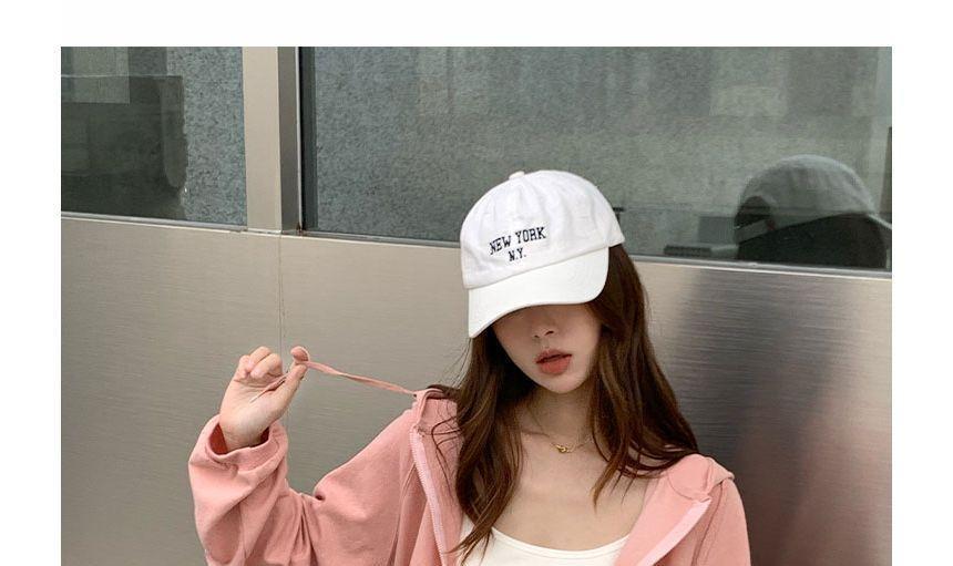 Plain Zip Hoodie Product Image