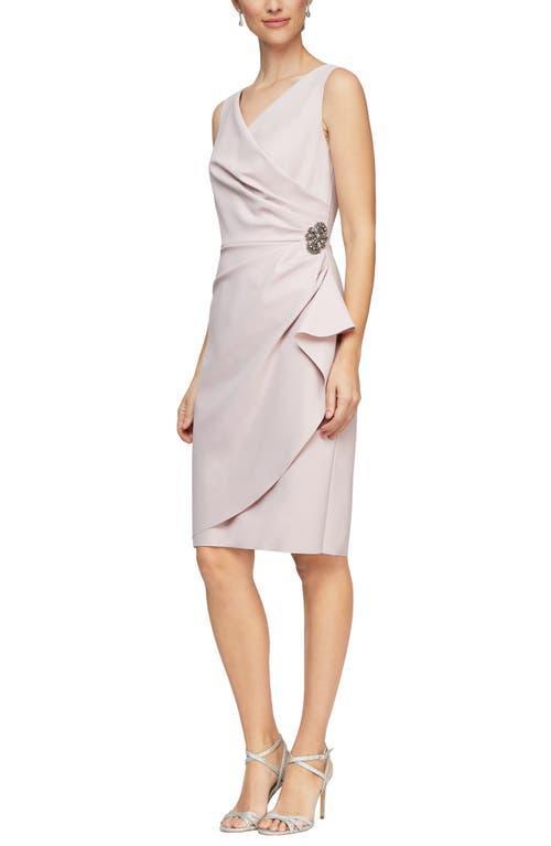 Alex Evenings Side Ruched Cocktail Dress Product Image