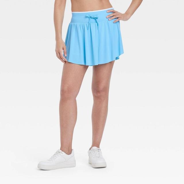Womens Seamless Skort - All In Motion Light Blue L Product Image