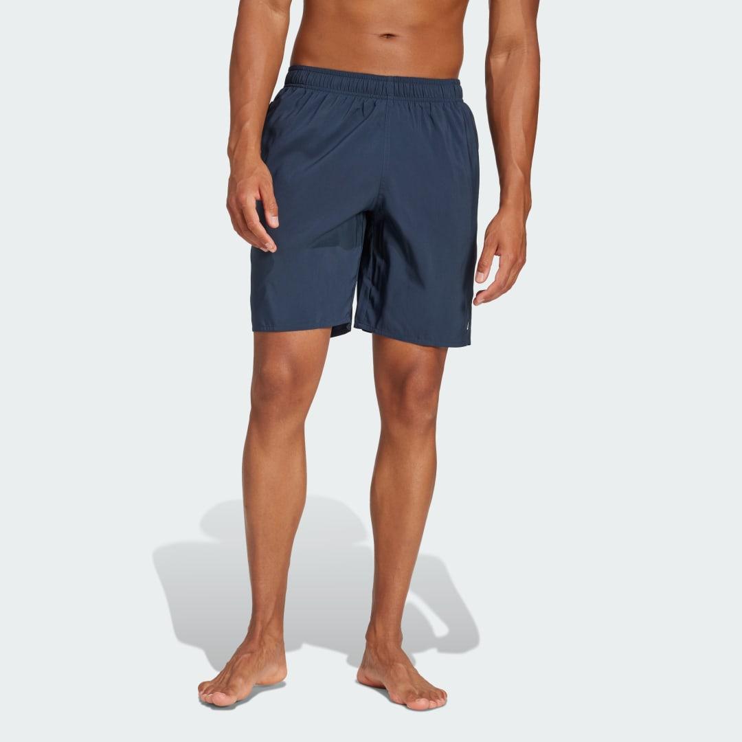 Solid CLX Classic-Length Swim Shorts Product Image