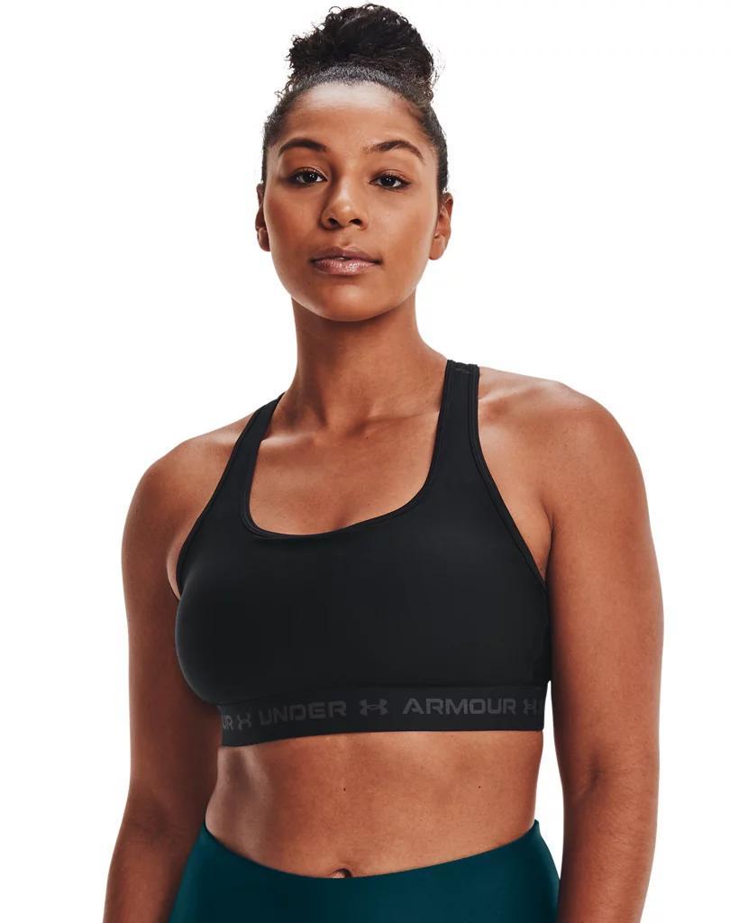 Women's Armour® Mid Crossback Sports Bra Product Image