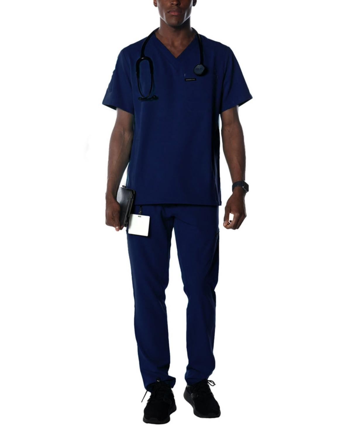 Members Only Mens Manchester 3-Pocket Scrub Top Product Image