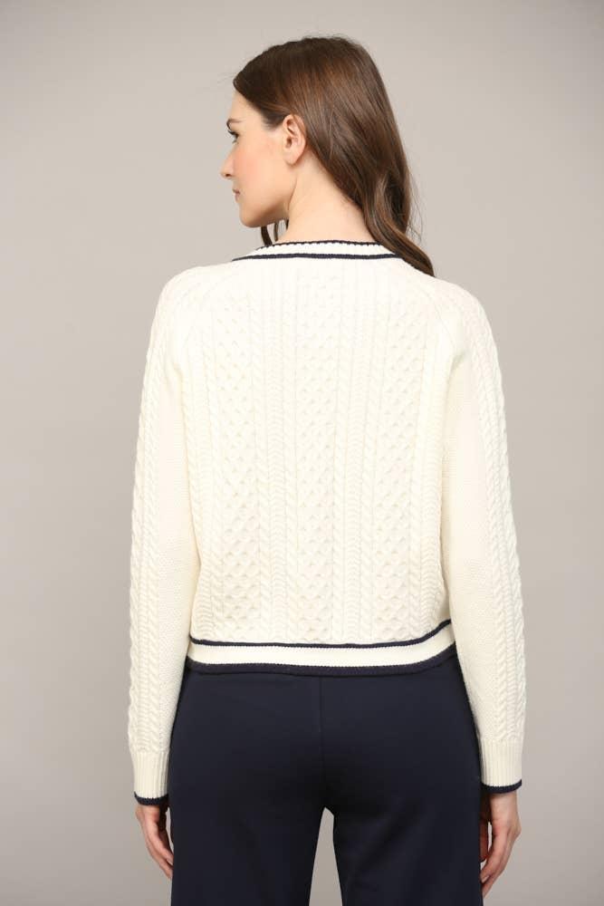 Cable Knit Cardigan Product Image