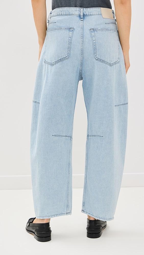 rag & bone Charlie High Rise Barrel Jeans | Shopbop Product Image