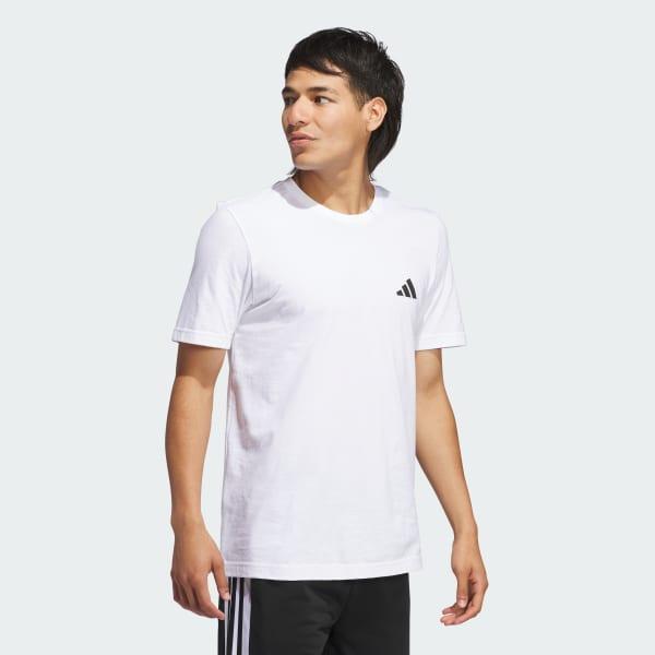 adidas India Cricket Traditional Graphic Tee White M Mens Product Image