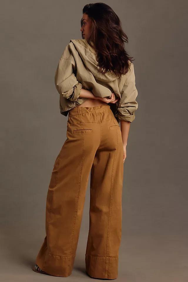 Maeve Utility Wide-Leg Trousers Product Image