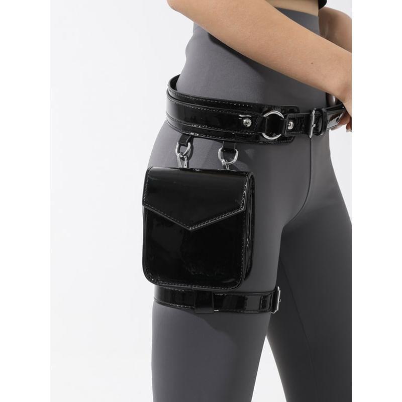 Faux Leather Belt Bag Product Image