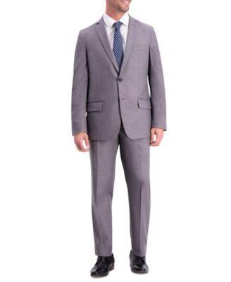 Haggar Mens Slim Fit Textured Weave Suit Separates Product Image