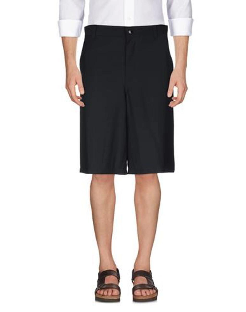 BURBERRY Bermuda Shorts With Cut-out In Black Product Image