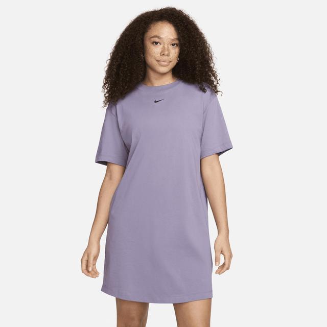 Womens Nike Sportswear Chill Knit Oversized T-Shirt Dress Product Image