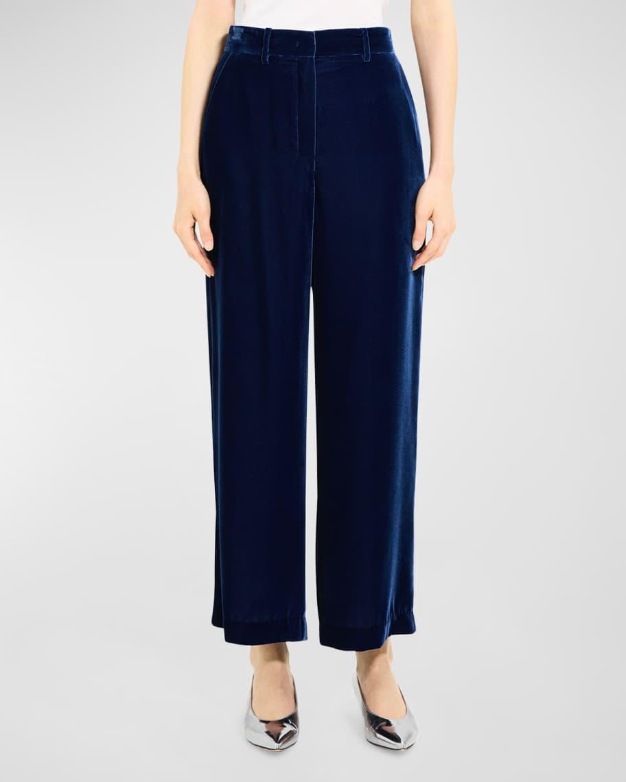 Velvet Relax Straight-Leg Pants product image