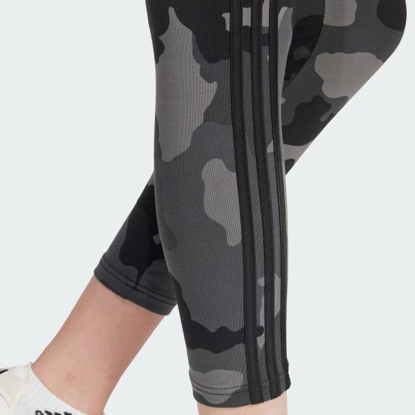 Essentials 3-Stripes Camo Print 7/8 Length Leggings Product Image