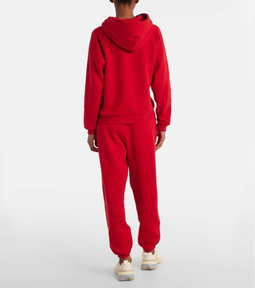 POLO RALPH LAUREN Cotton-blend Fleece Hoodie In Madison Red Product Image