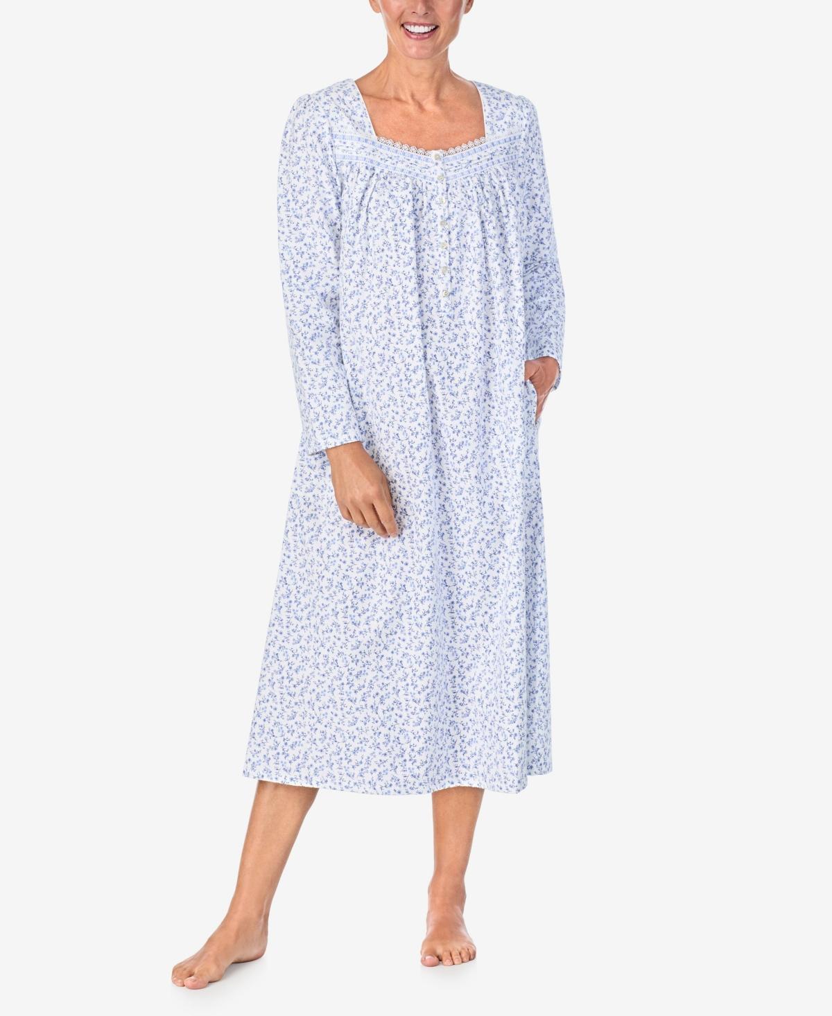 Aria Womens Long Sleeve Nightgown Product Image