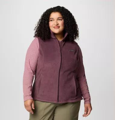 Columbia Women s Benton Springs Fleece Vest - Plus Size- Product Image