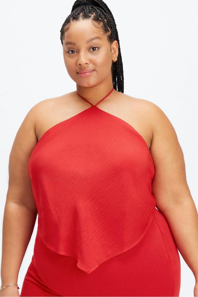 Fabletics Scarf Top Womens red Size XXS Product Image