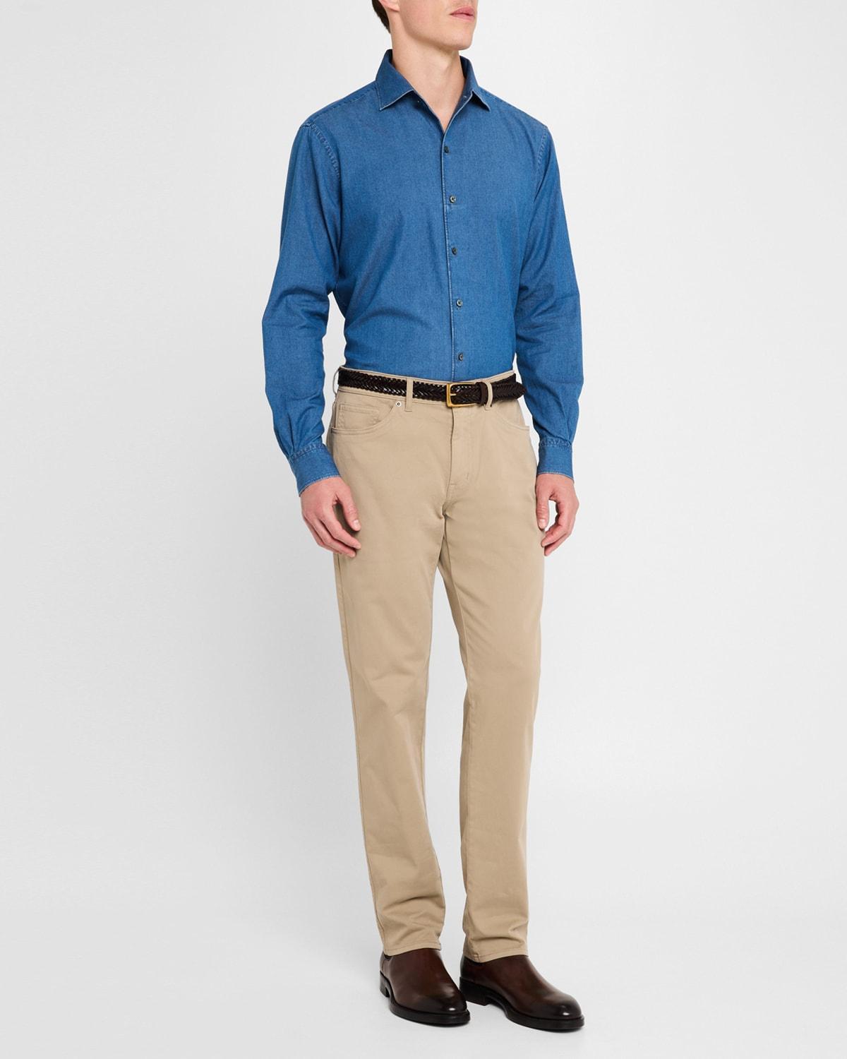 Men's Signature Sateen 5-Pocket Pants Product Image