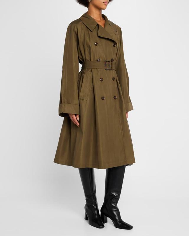 Soft Belted Trench Coat Product Image