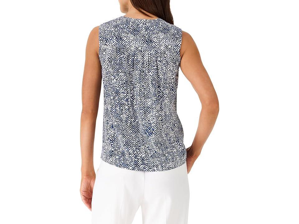 NIC+ZOE Dashing Dot Tank (Indigo Multi) Women's Clothing Product Image