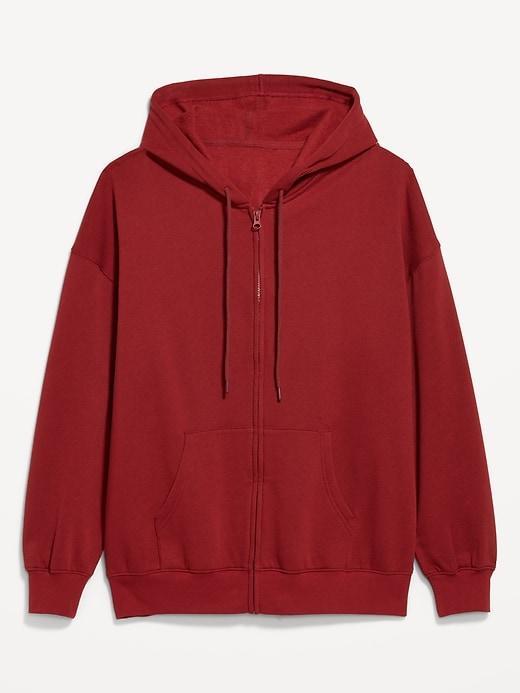 SoComfy Oversized Zip Hoodie Product Image