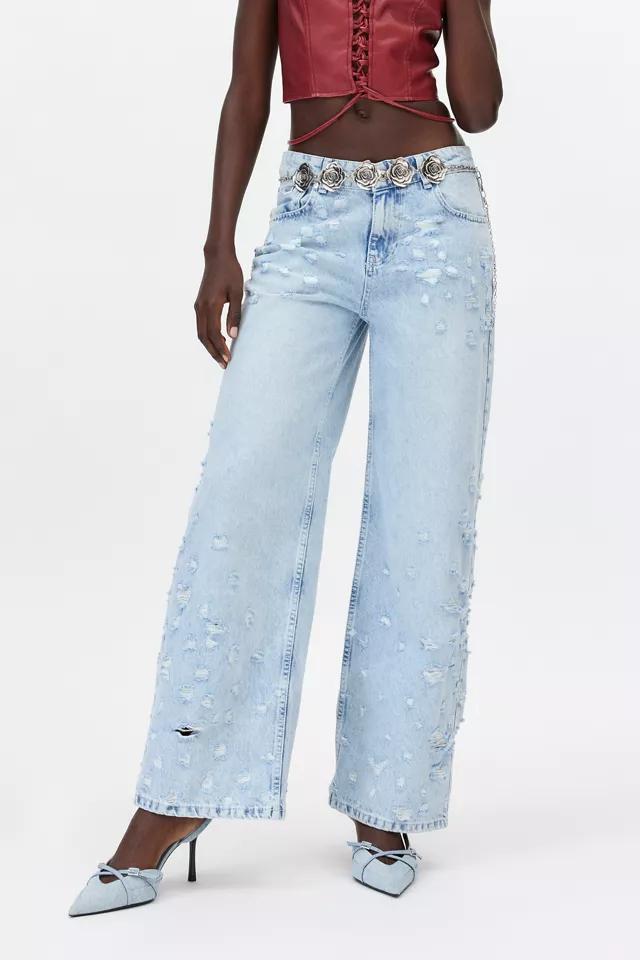 The Ragged Priest Atmosphere Release Distressed Jean Product Image