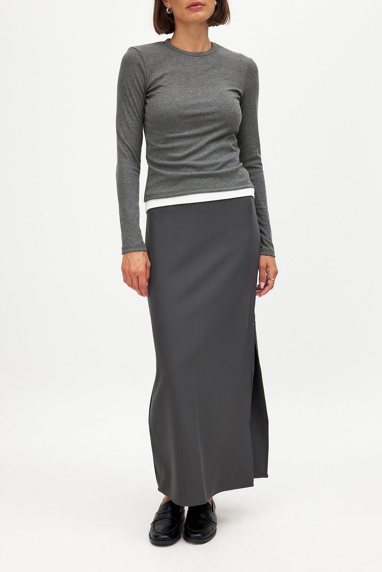 Slit Maxi Skirt Product Image