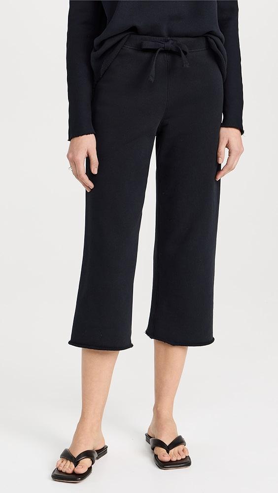 Frank & Eileen Cropped Wide Leg Sweatpants | Shopbop Product Image