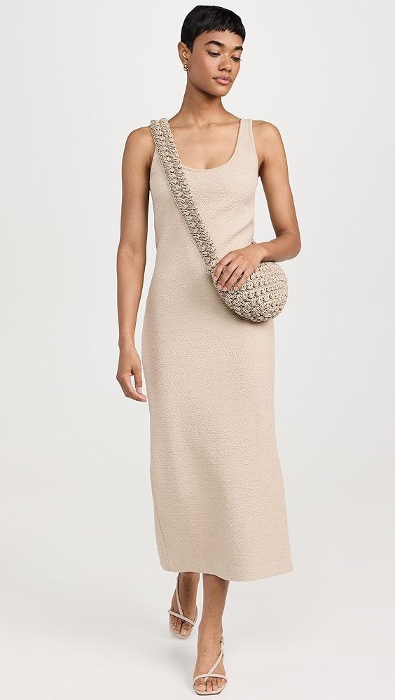 Enza Costa Textured Jacquard Tank Dress | Shopbop Product Image