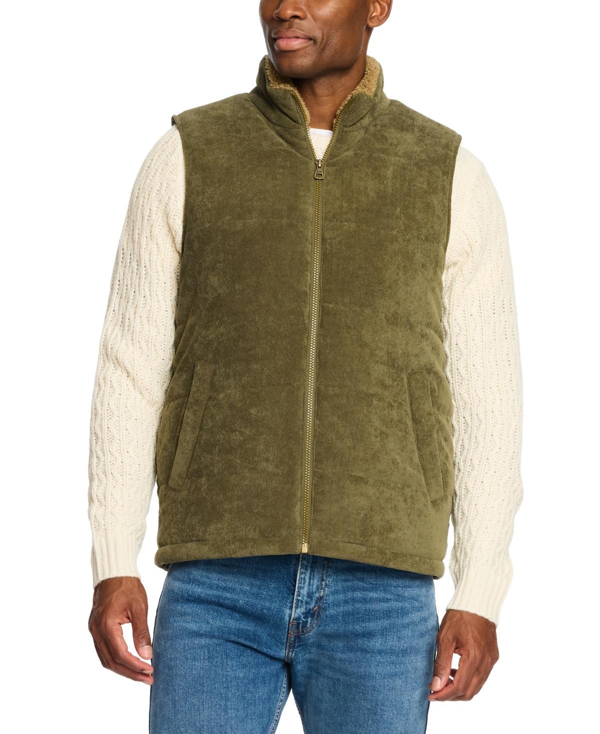 Weatherproof Vintage Mens Corduroy Puffer Vest - Kangaroo Product Image