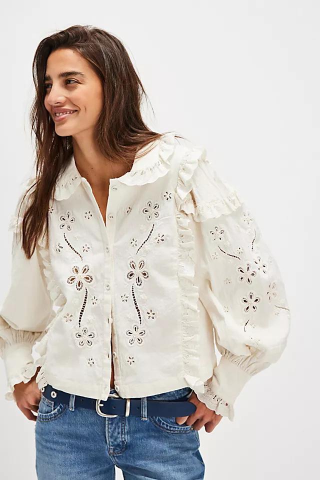 For Love & Lemons Adelie Embroidered Top product image