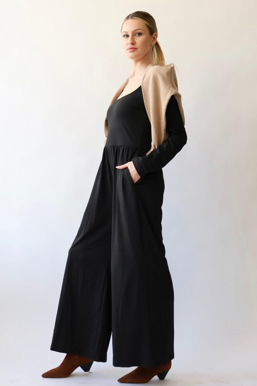 Emma Long Sleeve Everyday Jumpsuit Product Image