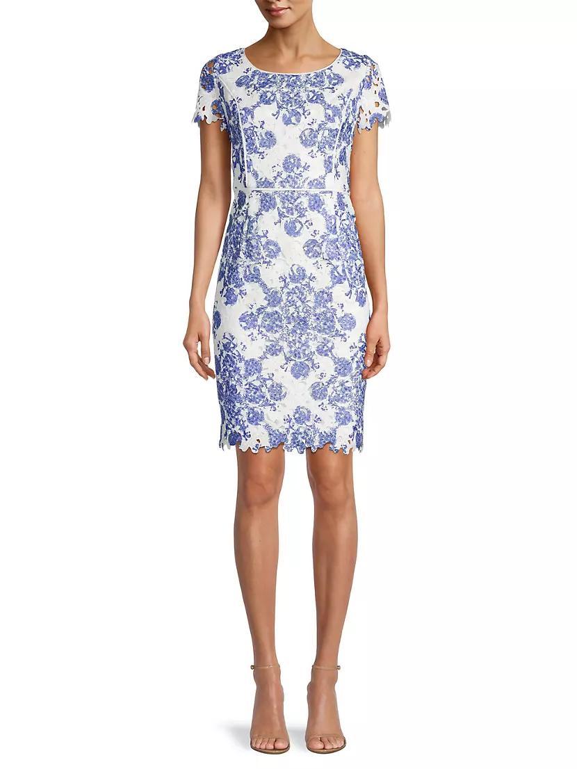 Etoile Lace Sheath Dress Product Image