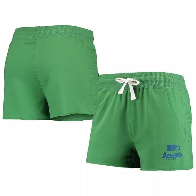 Womens Junk Food Seattle Seahawks Tri-Blend Shorts Product Image