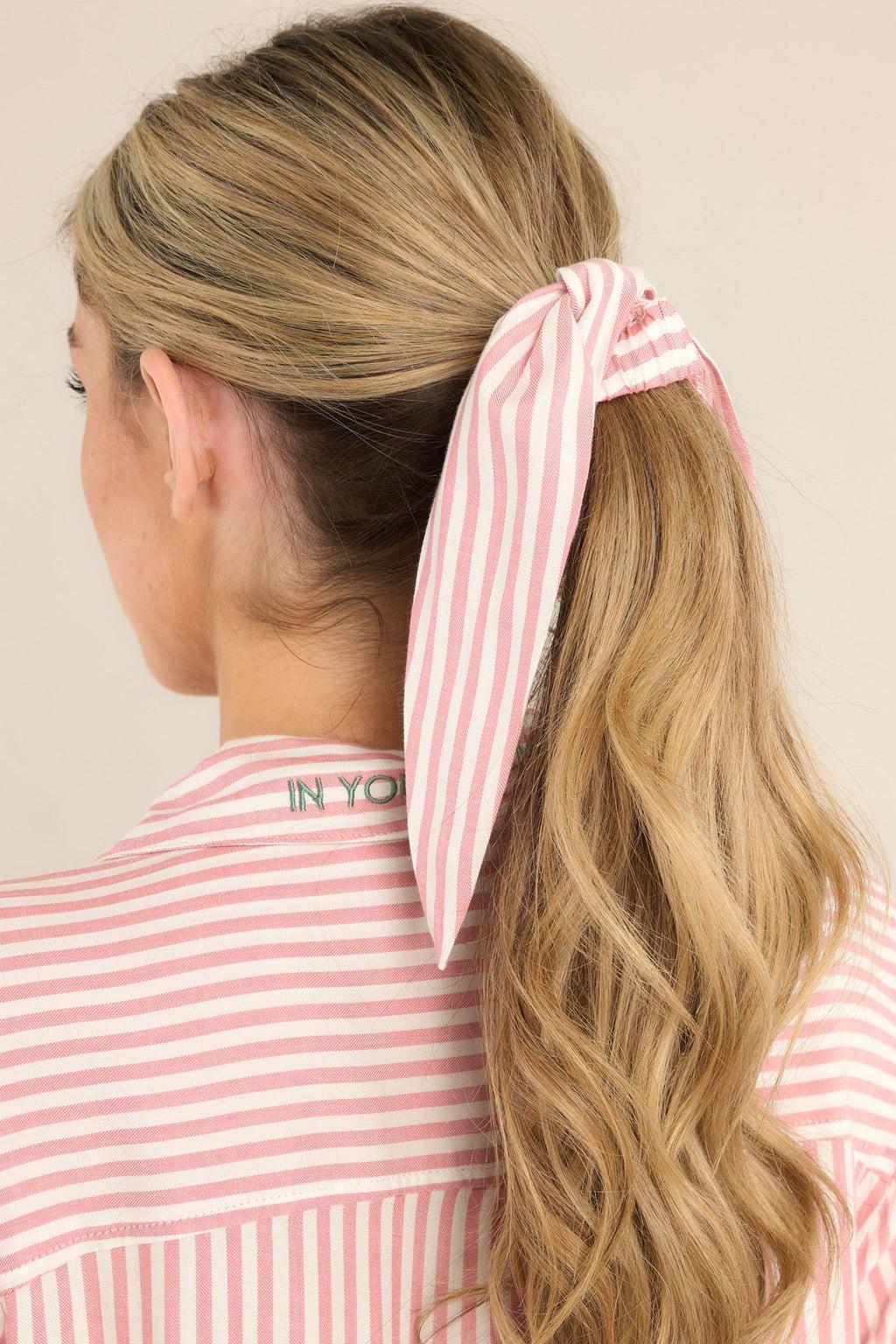 PJ Salvage Stripe Hype Pink PJ Headband Product Image