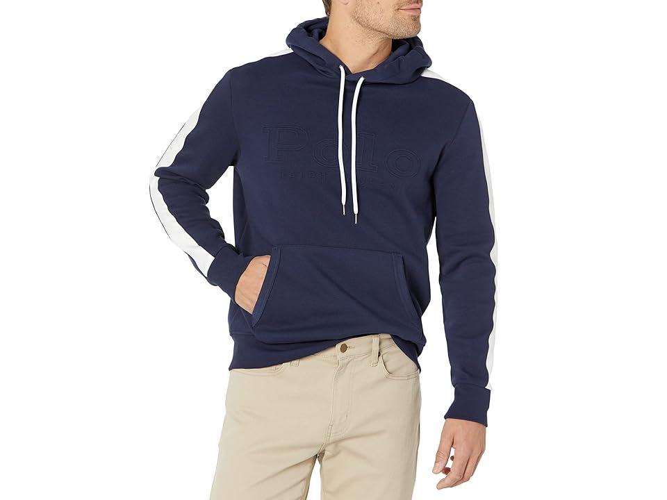 Polo Ralph Lauren Logo Double-Knit Mesh Hoodie Men's Clothing Product Image