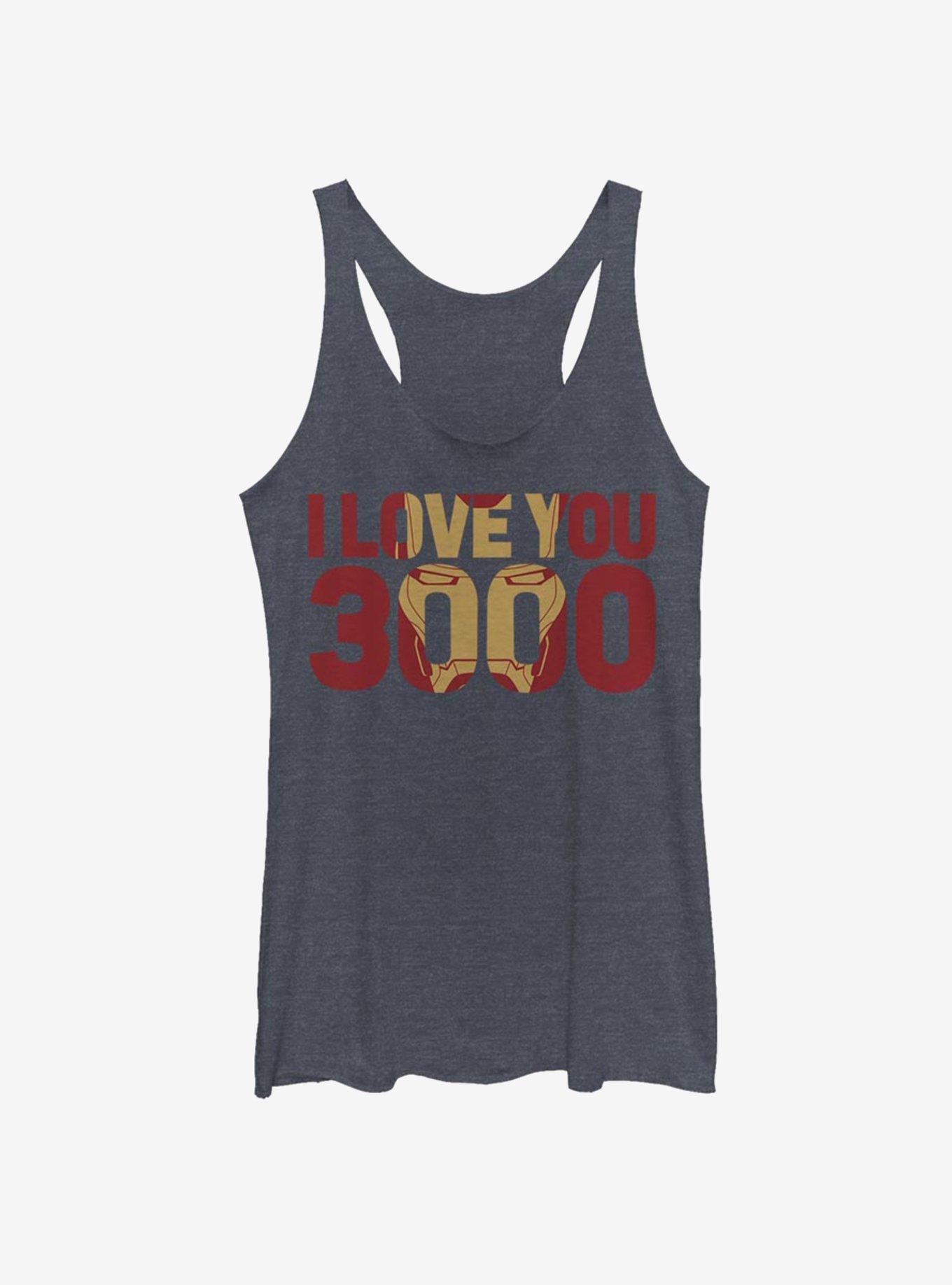 Marvel Avengers: Endgame Iron Man Love You 3000 Girls Tank Product Image