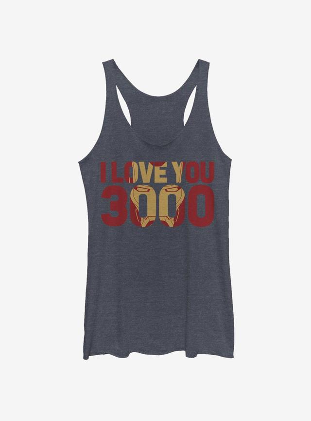 Marvel Avengers: Endgame Iron Man Love You 3000 Girls Tank Product Image