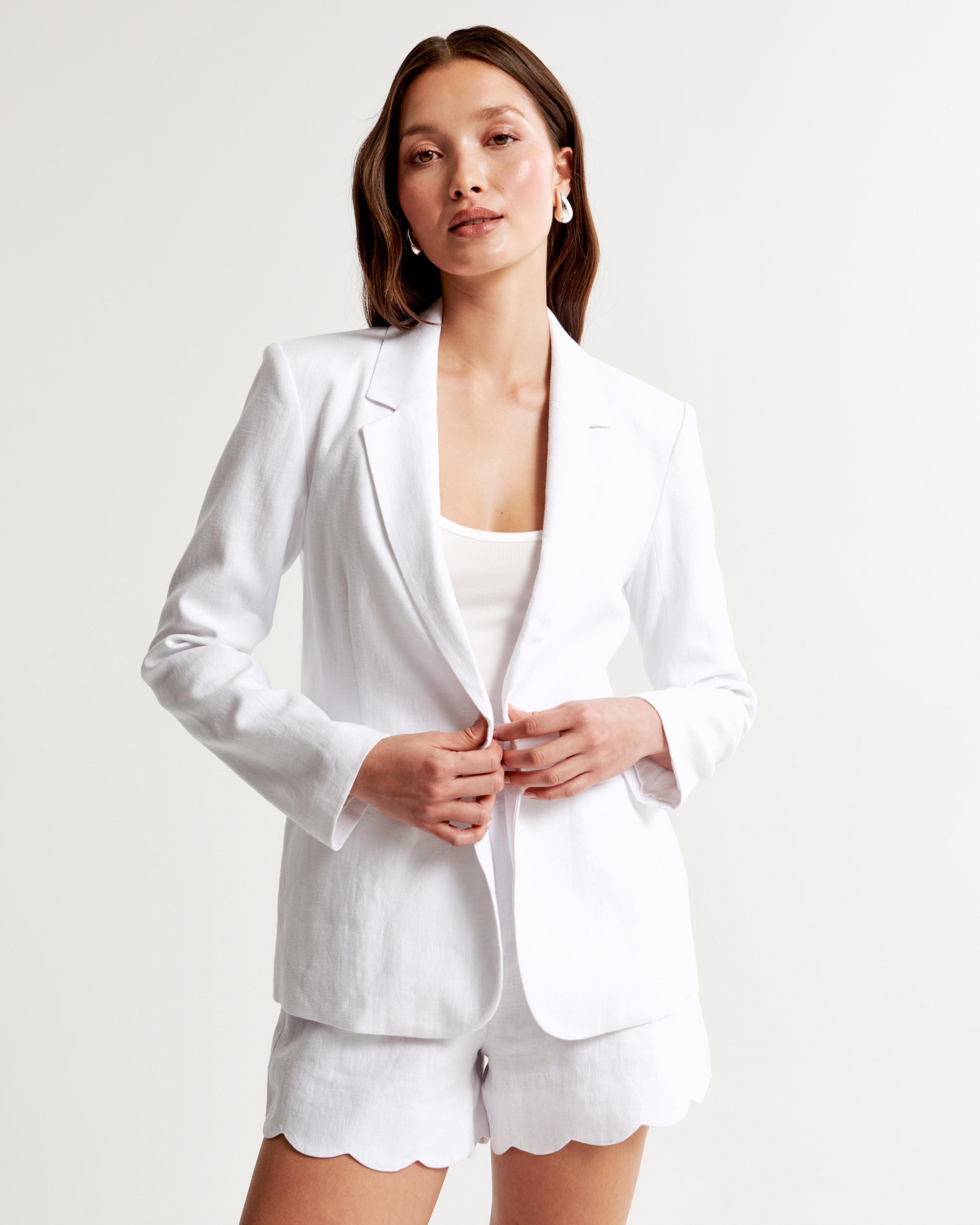 Premium Linen Blazer Product Image