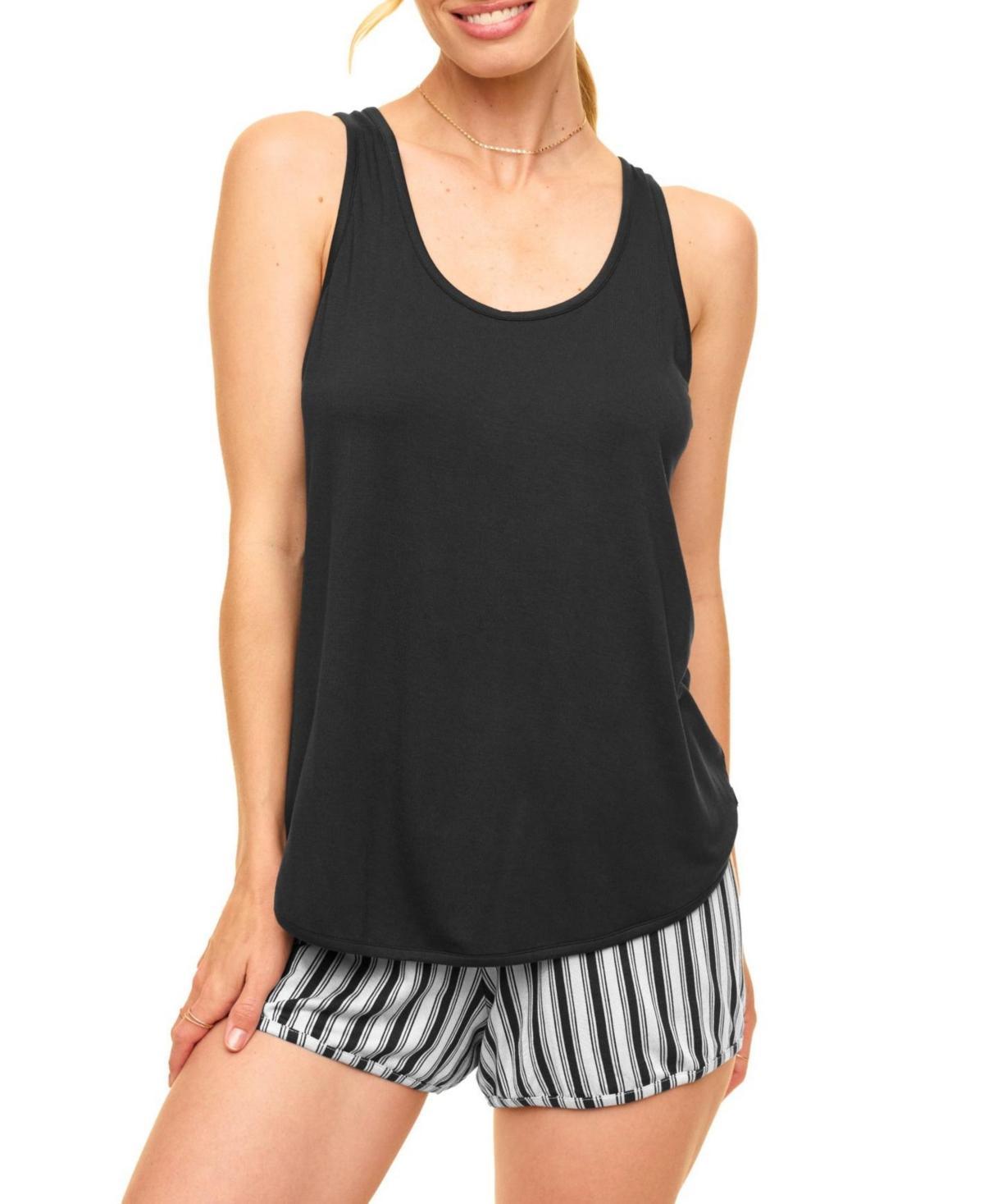 Adore Me Womens Balenda Pajama Tank And Shorts Set Product Image