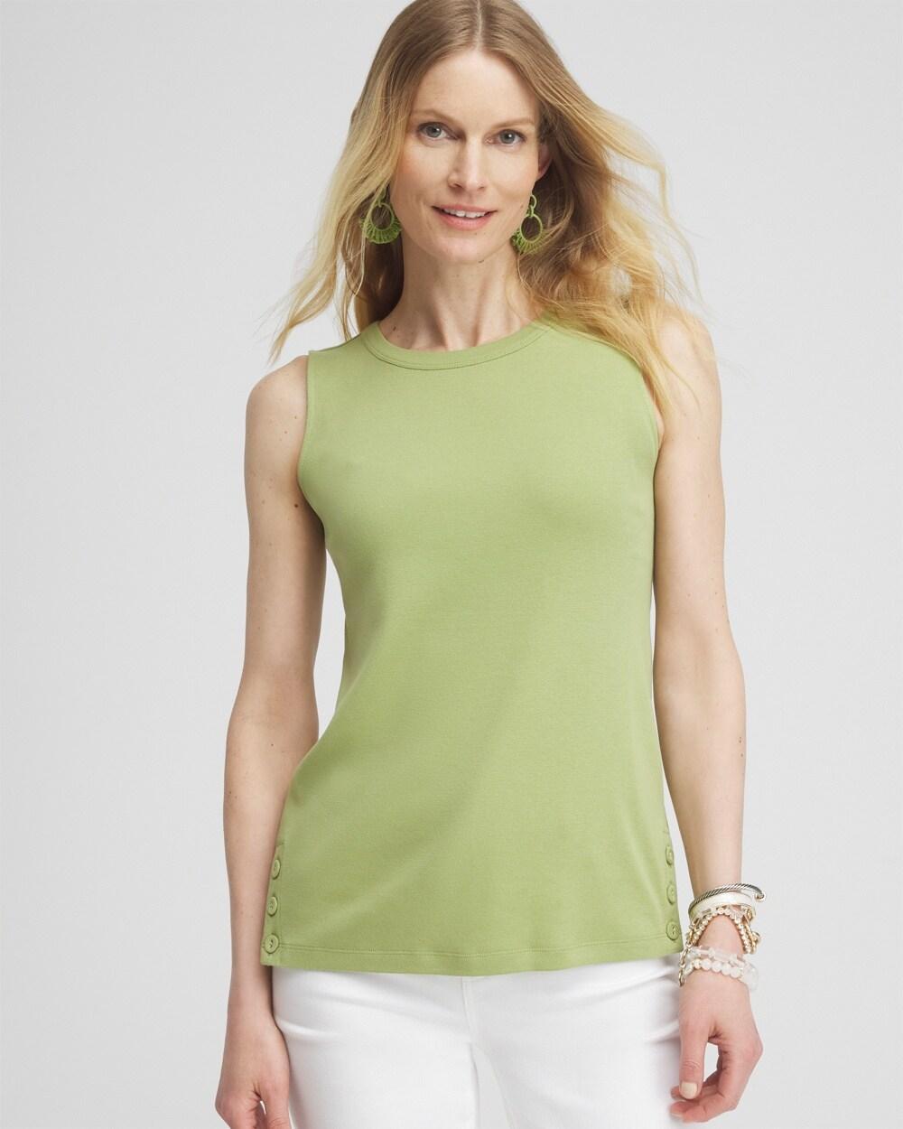 Women's Button Detail Tank Top product image